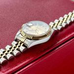 Rolex Lady-Datejust 69173G (1996) - Gold dial 26 mm Gold/Steel case (8/8)
