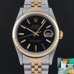 Rolex Datejust 36 16233 (1990) - 36 mm Gold/Steel case (1/8)