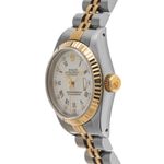 Rolex Lady-Datejust 69173 (1987) - White dial 26 mm Gold/Steel case (4/8)