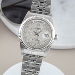 Tudor Prince Date 76214 (Unknown (random serial)) - Silver dial 36 mm Steel case (3/8)