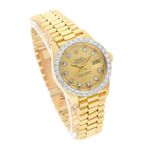 Rolex Lady-Datejust 6913 (1979) - Champagne wijzerplaat 26mm Geelgoud (3/5)
