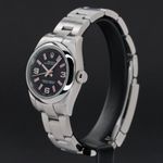 Rolex Oyster Perpetual 26 176200 (2014) - Black dial 26 mm Steel case (4/8)