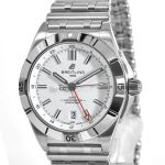 Breitling Chronomat A32398101A1A1 (2023) - Silver dial 40 mm Steel case (1/2)