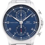 IWC Portuguese Yacht Club Chronograph IW390701 (2023) - Blauw wijzerplaat 45mm Staal (1/2)