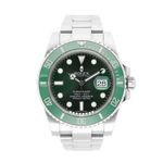 Rolex Submariner Date 116610LV (2015) - Green dial 40 mm Steel case (1/5)