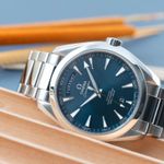 Omega Seamaster Aqua Terra 231.10.42.22.03.001 (Onbekend (willekeurig serienummer)) - Blauw wijzerplaat 42mm Staal (2/8)