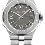 Chopard Alpine Eagle 298600-3002 (2026) - Grijs wijzerplaat 41mm Staal (1/1)