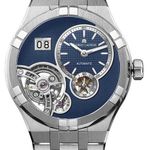 Maurice Lacroix Aikon AI6118-SS00E-430-C (2026) - Blauw wijzerplaat 45mm Staal (1/1)