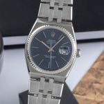 Rolex Datejust Oysterquartz 17014 (1986) - Blauw wijzerplaat 36mm Staal (3/8)