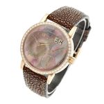 A. Lange & Söhne Little Lange 1 813.043 (2009) - Black dial 36 mm Rose Gold case (2/5)