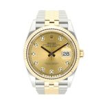 Rolex Datejust 36 126233 (2026) - Champagne wijzerplaat 36mm Goud/Staal (1/5)