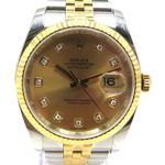 Rolex Datejust 36 116233 (2007) - 36 mm Gold/Steel case (1/6)