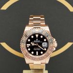 Rolex GMT-Master II 126715CHNR (2022) - Zwart wijzerplaat 40mm Roségoud (7/7)