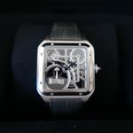 Cartier Santos WHSA0032 (2024) - Transparant wijzerplaat 31mm Staal (3/6)