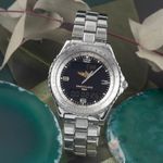 Breitling Chronospace A56012 (1995) - Zwart wijzerplaat 42mm Staal (1/8)