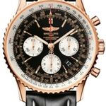 Breitling Navitimer 01 RB012012 (Onbekend (willekeurig serienummer)) - Zwart wijzerplaat 43mm Roségoud (1/1)