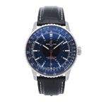 Breitling Navitimer GMT A32310251B1P1 (2025) - Zwart wijzerplaat 41mm Staal (1/7)