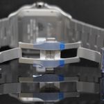 Cartier Santos WSSA0089 (2025) - White dial 40 mm Titanium case (5/7)