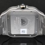 Cartier Santos WSSA0089 (2025) - White dial 40 mm Titanium case (4/7)