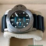 Panerai Luminor Submersible 1950 3 Days Automatic PAM02305 (2023) - Black dial 47 mm Titanium case (5/7)