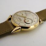 Jaeger-LeCoultre Vintage Unknown (1950) - Silver dial 35 mm Gold/Steel case (6/8)