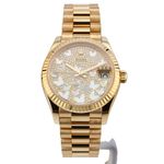Rolex Datejust 31 278278 (2022) - Pearl dial 31 mm Yellow Gold case (1/8)