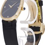 Patek Philippe Golden Ellipse 5738/1R-001 (1978) - Black dial 35 mm Rose Gold case (3/5)