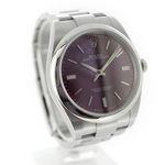 Rolex Oyster Perpetual 39 114300 (2017) - Purple dial 39 mm Steel case (5/7)