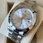 Rolex Datejust 41 126300 (2024) - Silver dial 41 mm Steel case (3/7)