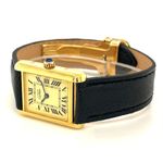 Cartier Tank 2415 (2000) - Champagne dial 22 mm Gold/Steel case (5/8)