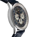 Breitling Navitimer Cosmonaute A12022 (2001) - Zwart wijzerplaat 41mm Staal (7/8)