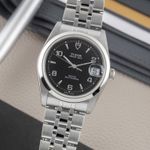 Tudor Prince Date 74000N (1998) - Zwart wijzerplaat 34mm Staal (3/8)