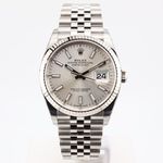 Rolex Datejust 36 126234 (2024) - Zilver wijzerplaat 36mm Staal (1/8)