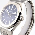 Audemars Piguet Royal Oak Selfwinding 15400ST.OO.1220ST.03 (2013) - Blauw wijzerplaat 41mm Staal (3/8)