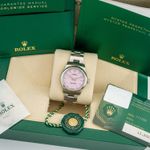 Rolex Oyster Perpetual 31 277200 (2021) - Roze wijzerplaat 31mm Staal (5/5)