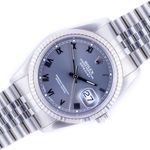 Rolex Datejust 36 16234 (1990) - Grijs wijzerplaat 36mm Staal (1/7)