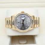 Rolex Day-Date 36 18238 (1991) - Grey dial 36 mm Yellow Gold case (5/8)