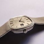 Omega De Ville 8313 (1972) - Silver dial 39 mm White Gold case (6/8)