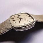 Omega De Ville 8313 (1972) - Silver dial 39 mm White Gold case (7/8)