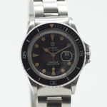 Tudor Submariner 75090 (1985) - Black dial 36 mm Steel case (3/8)