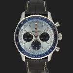Breitling Navitimer 1 B01 Chronograph AB0138241G1P1 (2023) - Zilver wijzerplaat 43mm Staal (3/8)