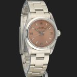 Rolex Oyster Perpetual 31 67480 (1998) - Pink dial 31 mm Steel case (4/8)