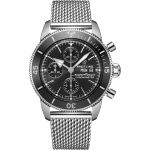Breitling Superocean Heritage II Chronograph A13313121B1A1 (2026) - Zwart wijzerplaat 44mm Staal (1/1)
