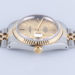 Rolex Datejust 36 16233 (1988) - Champagne dial 36 mm Gold/Steel case (6/7)