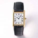 Chopard Tank 2012 (1980) - White dial 33 mm Yellow Gold case (2/8)