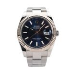 Rolex Datejust 41 126334 (2021) - Blue dial 41 mm Steel case (2/8)