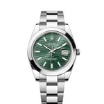 Rolex Datejust 41 126300 (2024) - Groen wijzerplaat 41mm Staal (1/1)