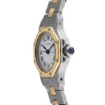 Cartier Santos 187903 (1985) - White dial 25 mm Steel case (4/8)