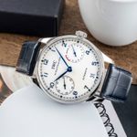 IWC Portuguese Automatic IW500107 (Onbekend (willekeurig serienummer)) - Zilver wijzerplaat 42mm Staal (2/8)