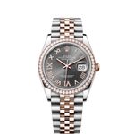 Rolex Datejust 36 126281RBR (2024) - Grijs wijzerplaat 36mm Staal (1/1)